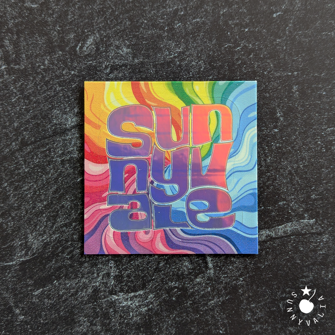 The Colors of Sunnyvale Sticker